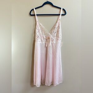 NWT Midnite Romance Vintage Babydoll Coquette Nightie House Dress Chemise Slip